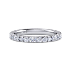 14K White Gold Matching Wedding Band