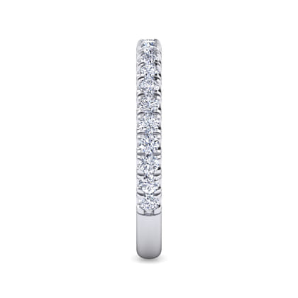 14K White Gold Matching Wedding Band