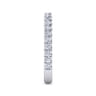 14K White Gold Matching Wedding Band - 0.51 ct