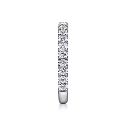 14K White Gold Matching Wedding Band