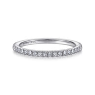 14K White Gold Matching Wedding Band