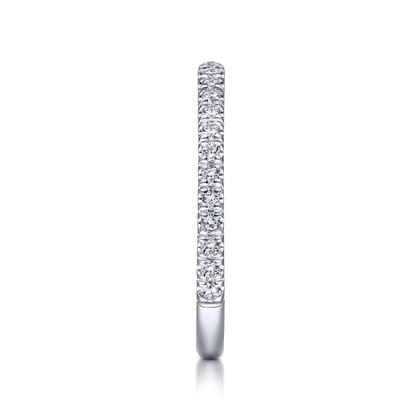 14K White Gold Matching Wedding Band
