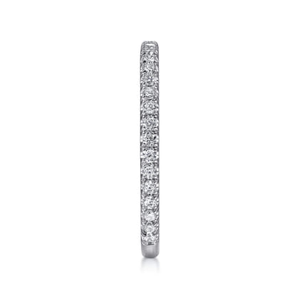 14K White Gold Matching Wedding Band