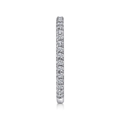 14K White Gold Matching Wedding Band