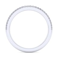 14K White Gold Matching Wedding Band