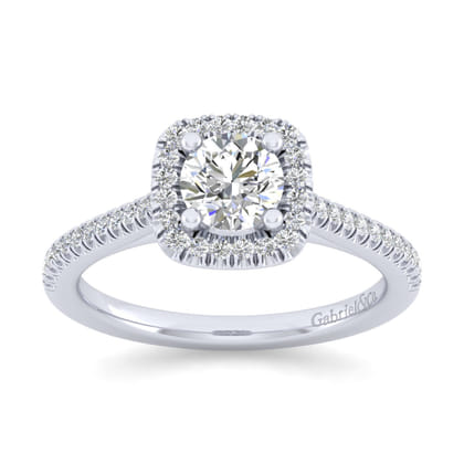 14K White Gold Matching Wedding Band
