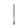 14K White Gold Matching Wedding Band - 0.17 ct