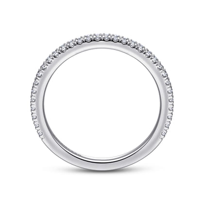 14K White Gold Matching Wedding Band