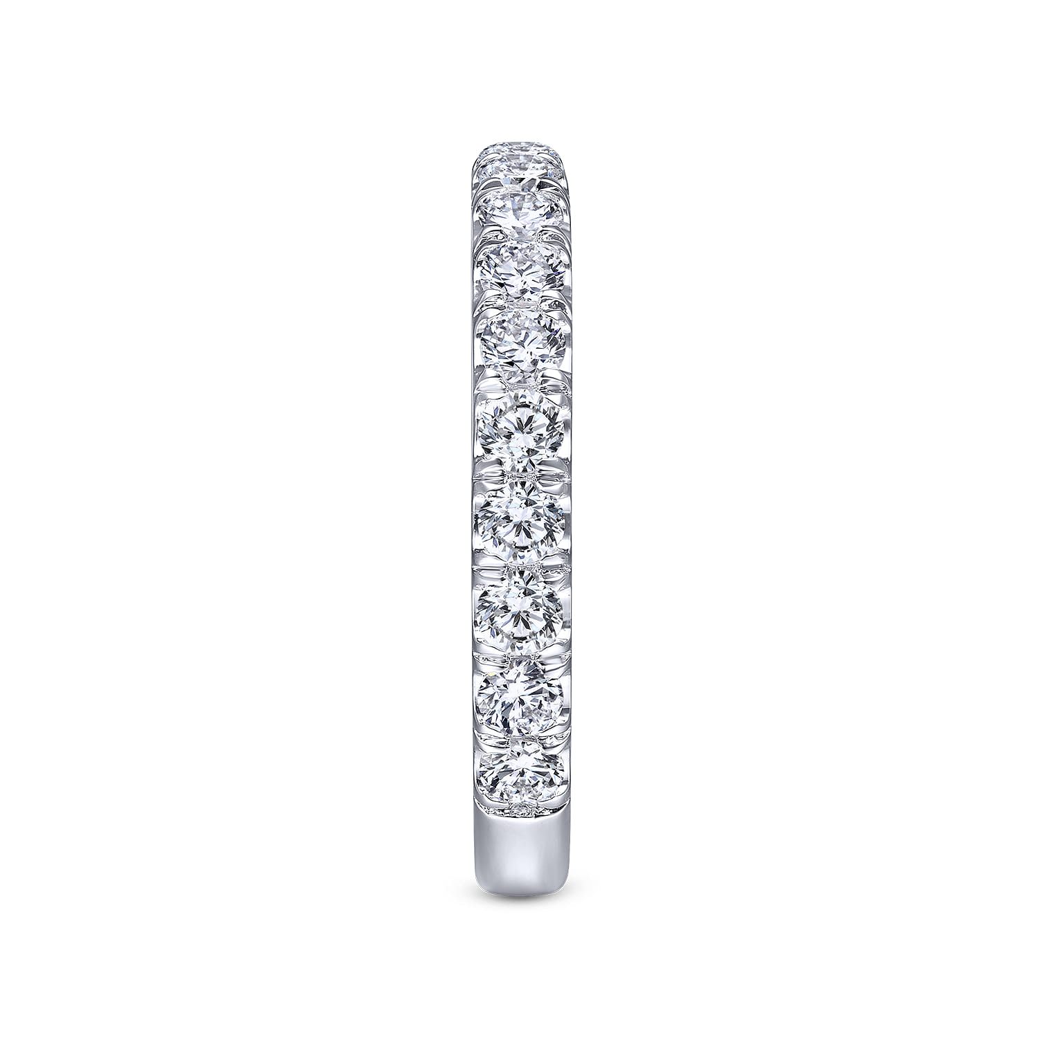 14K White Gold Matching Wedding Band - 0.92 ct - Shot 5
