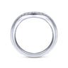 14K White Gold Matching Wedding Band - 0.25 ct