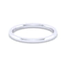 14K White Gold Matching Wedding Band