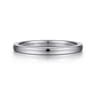 14K White Gold Matching Wedding Band
