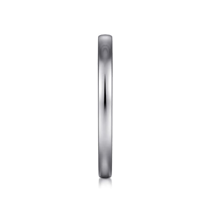 14K White Gold Matching Wedding Band