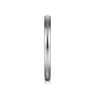 14K White Gold Matching Wedding Band