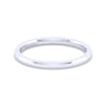 14K White Gold Matching Wedding Band