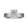 14K White Gold Matching Wedding Band