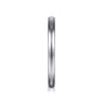 14K White Gold Matching Wedding Band