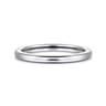 14K White Gold Matching Wedding Band