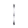 14K White Gold Matching Wedding Band