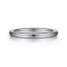 14K White Gold Matching Wedding Band