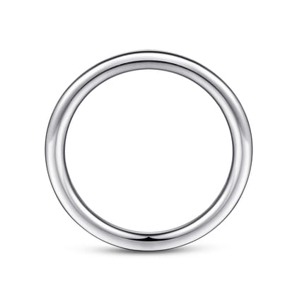14K White Gold Matching Wedding Band