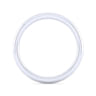14K White Gold Matching Wedding Band