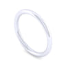 14K White Gold Matching Wedding Band