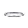 14K White Gold Matching Wedding Band