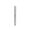 14K White Gold Matching Wedding Band - 0.3 ct