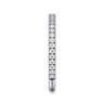 14K White Gold Matching Wedding Band - 0.3 ct