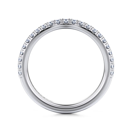 14K White Gold Matching Wedding Band