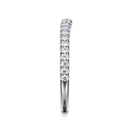 14K White Gold Matching Wedding Band