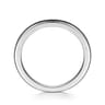 14K White Gold Matching Wedding Band