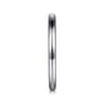 14K White Gold Matching Wedding Band
