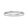 14K White Gold Matching Wedding Band