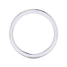 14K White Gold Matching Wedding Band