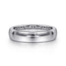 14K White Gold Matching Wedding Band