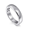 14K White Gold Matching Wedding Band