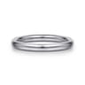 14K White Gold Matching Wedding Band