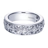 14K White Gold  Matching Wedding Band - 0.16 ct