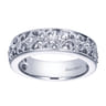 14K White Gold  Matching Wedding Band - 0.16 ct