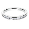 14K White Gold  Matching Wedding Band - 0.14 ct