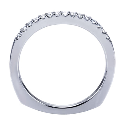 14K White Gold  Matching Wedding Band