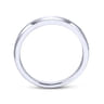 14K White Gold Matching Wedding Band