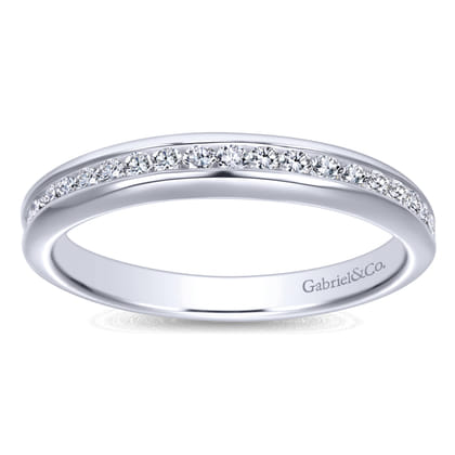 14K White Gold  Matching Wedding Band