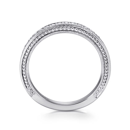 14K White Gold  Matching Wedding Band