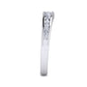 14K White Gold Matching Wedding Band - 0.23 ct