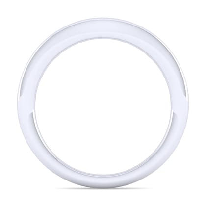14K White Gold Matching Wedding Band