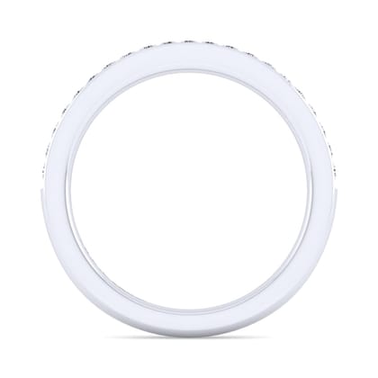 14K White Gold Matching Wedding Band