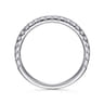 14K White Gold Matching Wedding Band - 0.5 ct